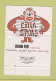 Matchbook Cover - Republic Steel hippo monkey 40 Strike