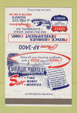 Matchbook Cover - Prince Georges Building Homes Bladensburg MD 40 Strike