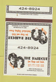 Matchbook Cover - The Haircut Salon Evansville IN 40 Strike