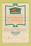 Matchbook Cover - Eckrich Meats Sausage Chicago IL Fremont OH 40 Strike