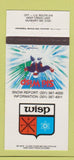 Matchbook Cover - Wisp Skiing McHenry MD 30 Strike