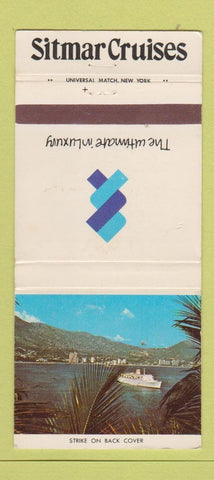 Matchbook Cover - Sitmar Cruises WEAR 30 Strike