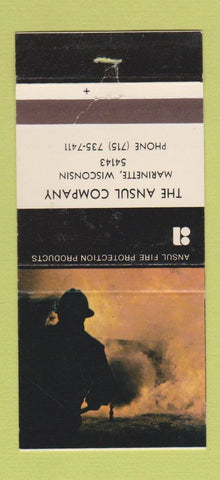 Matchbook Cover - Ansul Fire Protection Marinette WI 30 Strike