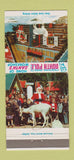 Matchbook Cover - North Pole Santa's Workshop NY 30 Strike