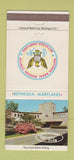 Matchbook Cover - Naval Medical Center Bethesda MD 30 Strike