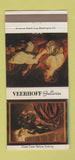 Matchbook Cover - Veerhoff Galleries Washington DC 30 Strike