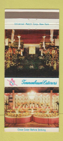 Matchbook Cover - Tennenbaum Catering New York City Little Hungary 30 Strike