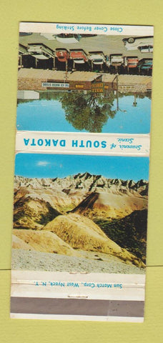 Matchbook Cover - South Dakota Tourism Wall Drug SD WEAR 30 Strike