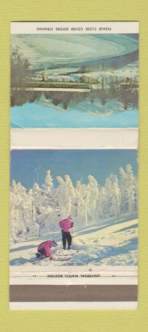 Matchbook Cover - Ward Steel Randolph MA Elmhurst IL WEAR 30 Strike