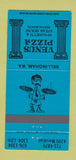 Matchbook Cover - Venus Pizza Bellingham WA 30 Strike