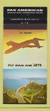 Matchbook Cover - Pan Am American Airlines USA Golden Gate Bridge 30 Strike