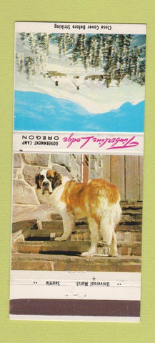 Matchbook Cover - Timberline Lodge Government Camp OR 30 Strike