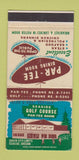 Matchbook Cover - Seaside Golf Course Par Tee Seaside OR 30 Strike
