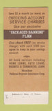 Matchbook Cover - Security Bank Milwaukie Portland Troutdale OR 30 Strike