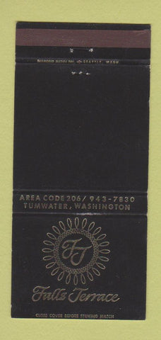 Matchbook Cover - Falls Terrace Tumwater WA 30 Strike