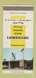 Matchbook Cover - Threshermen's Insurance Fond Du Lac WI 30 Strike
