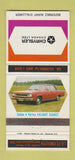 Matchbook Cover - Chrysler Plymouth Canada 1969 Valiant Canada 30 Strike