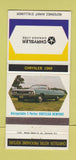 Matchbook Cover - 1969 Chrysler Canada Newport 30 Strike