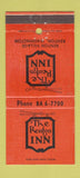 Matchbook Cover - Renton Inn Renton WA WEAR 30 Strike