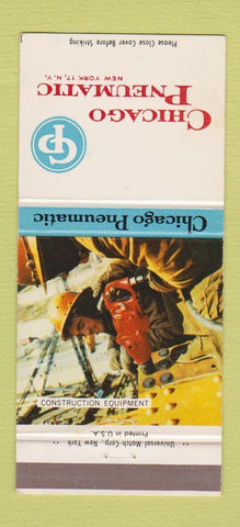 Matchbook Cover - Chicago Pneumatic New York City 30 Strike