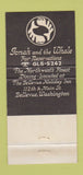 Matchbook Cover - Jonah and the Whale Bellevue WA 30 Strike