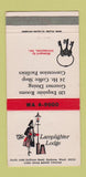 Matchbook Cover - Lamplighter Lodge Spokane WA 30 Strike