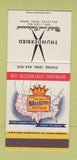 Matchbook Cover - Thunderbird Motel Restaurant Bellevue WA 30 Strike