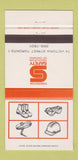 Matchbook Cover - Safety Association Toronto ON 30 Strike