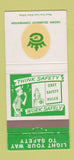 Matchbook Cover - Safety Crown Zellerbrach 30 Strike
