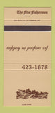 Matchbook Cover - Five Fisherman Restaurant Halifax NS 30 Strike