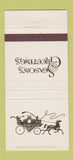 Matchbook Cover - Ozaukee Country Club Curling Mequon WI Christmas 30 Strike