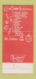 Matchbook Cover - On Time Fasteners Bedford OH 30 Strike