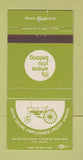 Matchbook Cover - John Deere Credit Union Tractors Waterloo IA 30 Strike