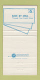 Matchbook Cover - Santa Fe West Credit Union Railroad 30 Strike
