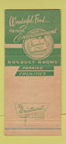 Matchbook Cover - Yeaman's Restaurant Detroit MI WEAR 30 Strike