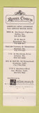 Matchbook Cover - Royal Coach Motor Hotels Dallas Beaumont Houston TX