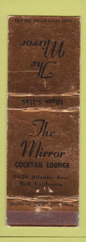 Matchbook Cover - The Mirror Bar Bell CA WEAR