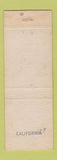 Matchbook Cover - Frediani Inn Forestville CA WEAR