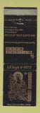 Matchbook Cover - Orient Room Chinese New York City WORN