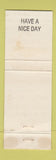 Matchbook Cover - Fort Restaurant Gift Shop Mackinaw City MI