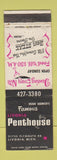 Matchbook Cover - Livonia Penthouse restaurant MI WORN