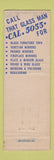 Matchbook Cover - Franklin Glass Mirror Chicago IL feature WORN