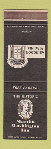 Matchbook Cover - Martha Washington Inn Abingdon VA