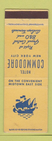 Matchbook Cover - Hotel Commodore New York City WEAR