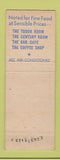 Matchbook Cover - Hotel Commodore New York City WEAR