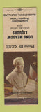 Matchbook Cover - Long Meadow Liquors Hagerstown MD Abraham Lincoln WEAR