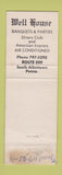 Matchbook Cover - Well House South Allentown PA
