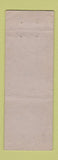 Matchbook Cover - Red Top Car Chesapeake OH low phone # taxi? STAMPED