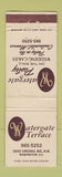 Matchbook Cover - Watergate Terrace Washington DC