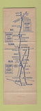 Matchbook Cover - Colony Hotels Courts Nashville TN Columbus GA Louisville KY